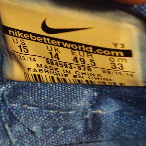 Nike Lebron 12 Basketball Shoes, Item ID 684593-870, Size US 15 main image 8